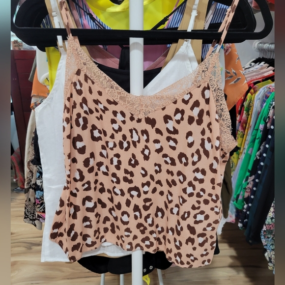 Forever21 Leopard Print Cami - Picture 3 of 4